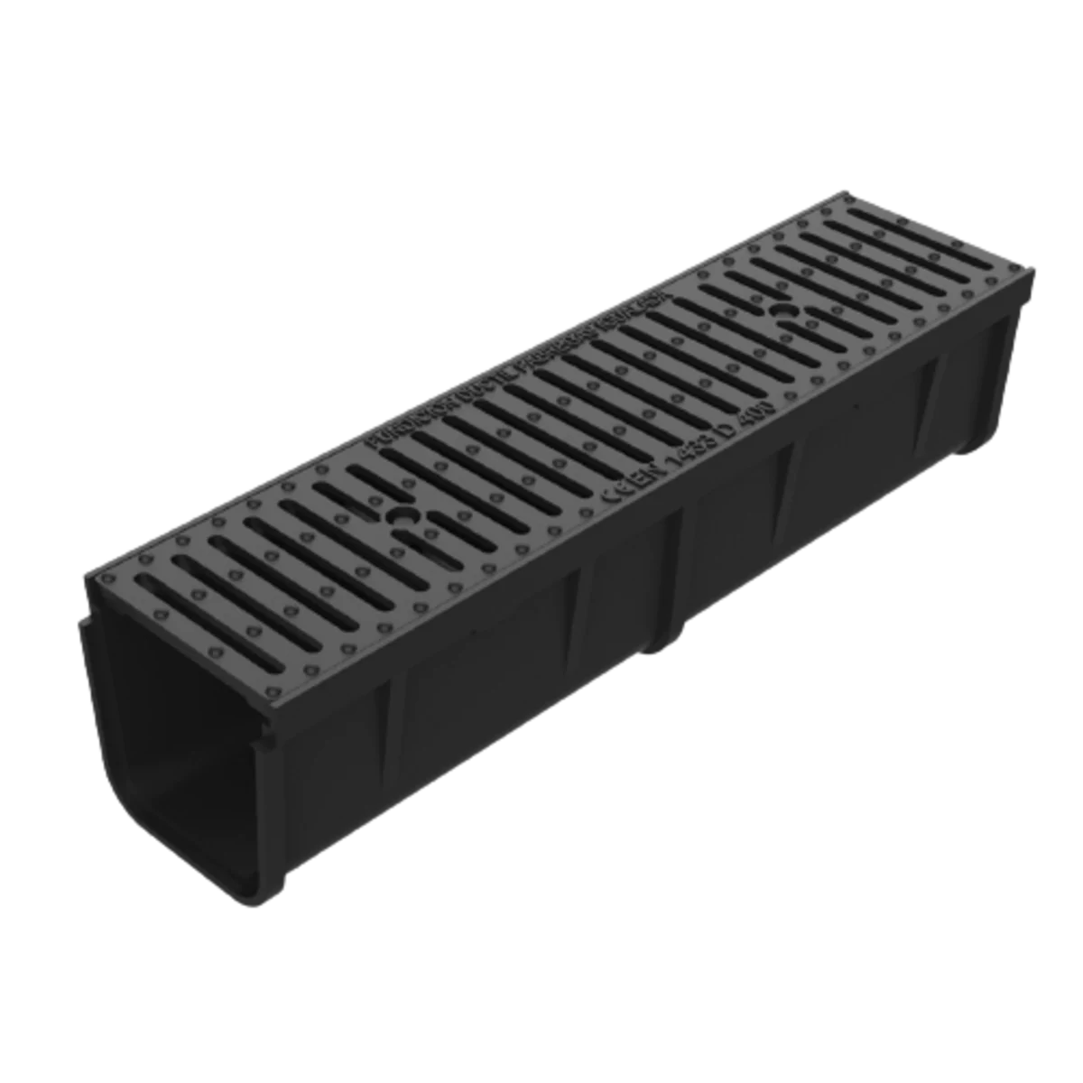 CANIVEAU AVEC GRILLE COMPOSITE 20X75 D400