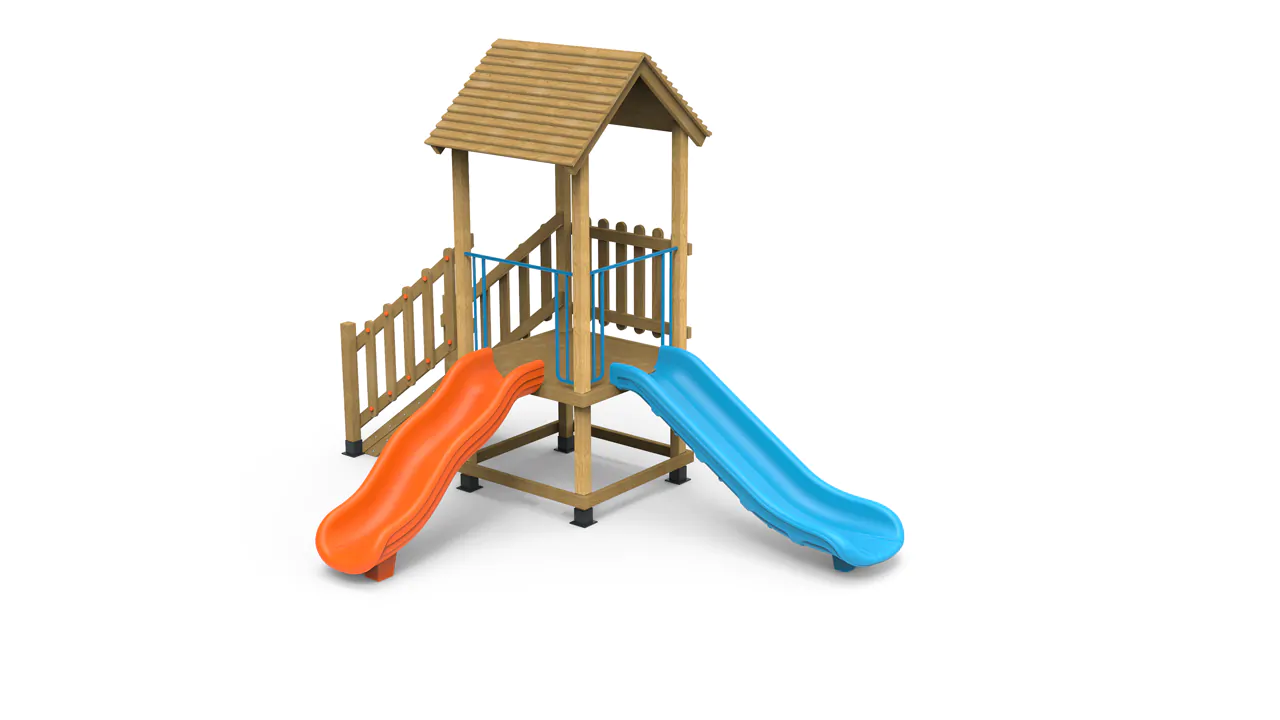 STRUCTURE DE JEUX BOIS 2
