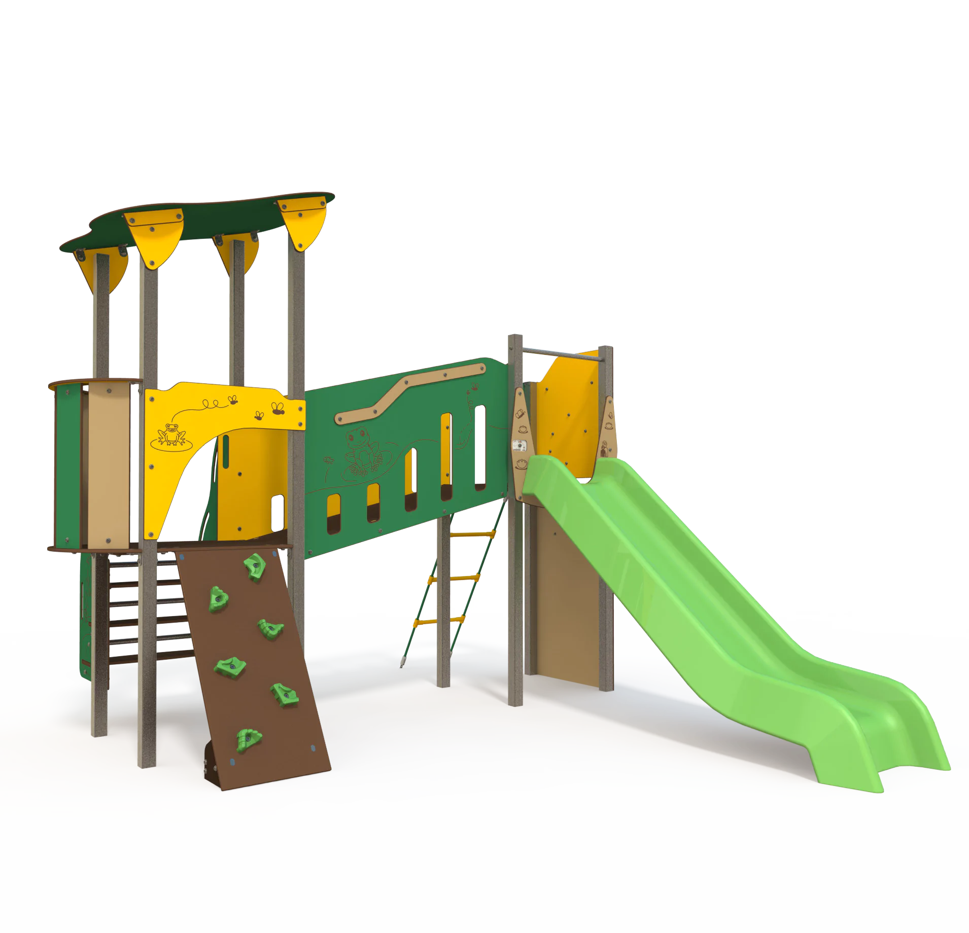 STRUCTURE DE JEUX COOL GRENOUILLE 2009